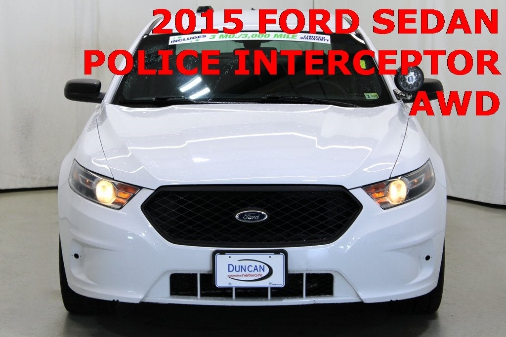 2015 Ford Sedan Police Interceptor