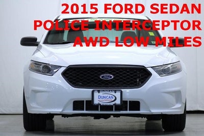 2015 Ford Sedan Police Interceptor Base