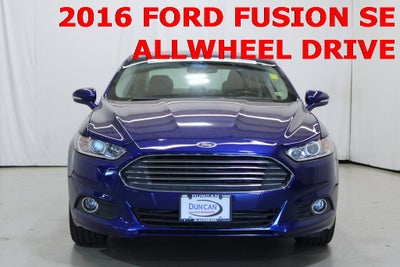 2016 Ford Fusion SE ALL WHEEL DRIVE