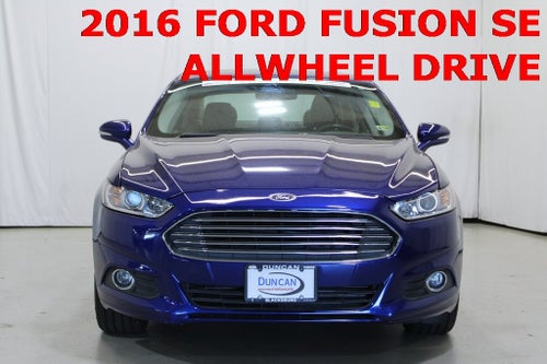 2016 Ford Fusion SE ALL WHEEL DRIVE